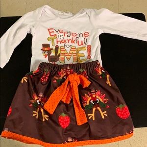 Infant Thanksgiving Outfit